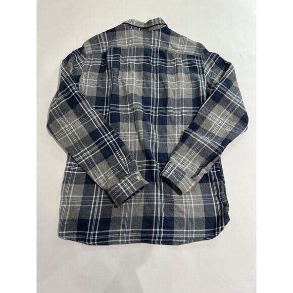 Wallace & Barnes Flannel Shirt in Blue - Picture 3 of 3